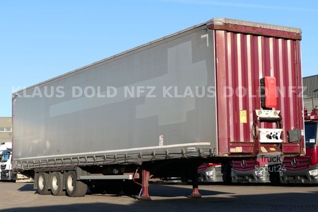 Open oplegger met zeil KRONE SD Pritsche Plane XL MegaLiner Edscha Bordwände