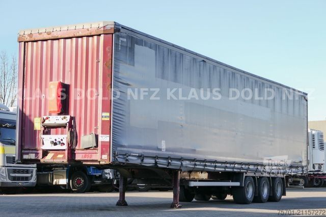 Open oplegger met zeil KRONE SD Pritsche Plane XL MegaLiner Edscha Bordwände