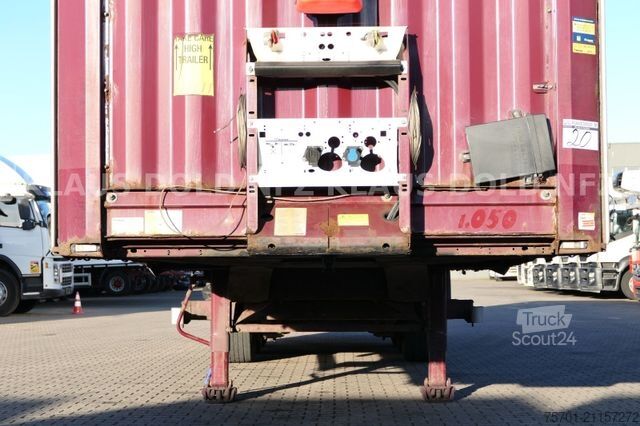 Open oplegger met zeil KRONE SD Pritsche Plane XL MegaLiner Edscha Bordwände