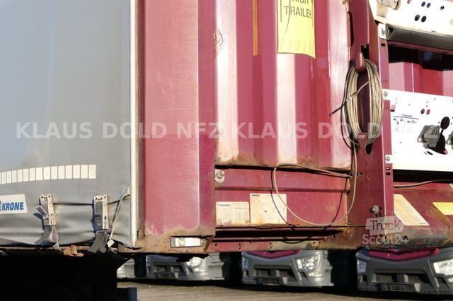 Open oplegger met zeil KRONE SD Pritsche Plane XL MegaLiner Edscha Bordwände