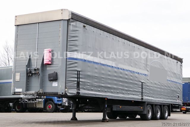 Open oplegger met zeil SCHMITZ CARGOBULL SCB S3T Pritsche  Plane XL-Code