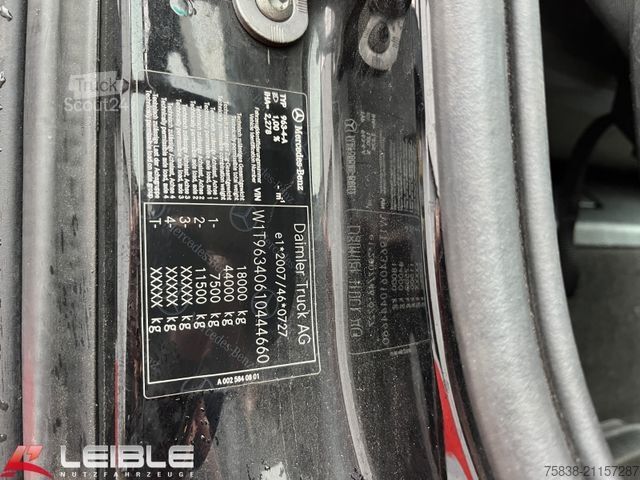 Véhicule tracteur volume MERCEDES-BENZ Actros 1842*VollLuft*MirrorCam*Retarder*Navi*
