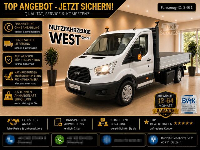 Pick-up furgons FORD Transit Maxi Pritsche 3600mm*L3 *Klima*AHK*