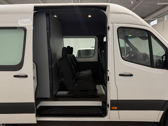 Dodávka s vysokou střechou Mercedes-Benz Sprinter 314 CDI,4x4,Mixto(5-Si.),MR,Standh.