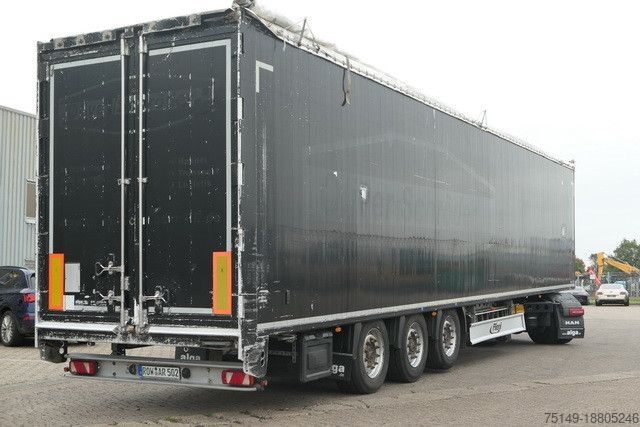 Auflieger mit Walkingfloor FLIEGL SDS 390/92 cbm./SAF Achsen