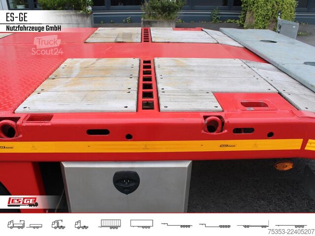 Semiremorcă cu platformă de lucru FAYMONVILLE MAX Trailer MAX200 Sattelanhänger Megatrailer