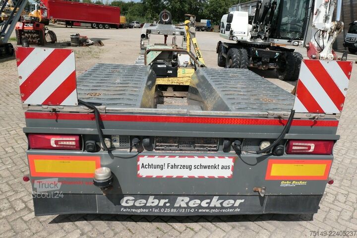 Remorque surbaissée Recker RECKER SAN 44 Tieflader