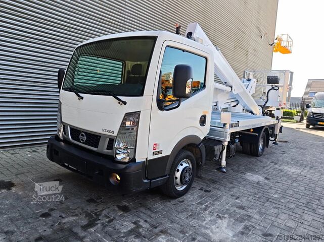 Plataforma elevadora Nissan Cabstar 35.13 NT400 Multitel MX 250