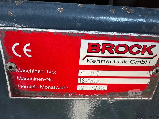 Kehrmaschine MAN TGM 18.290 met BROCK  SL 280 opbouw