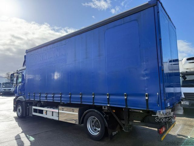 Камион с платформа MERCEDES-BENZ ANTOS 1833 L Pritsche*SCHIEBE*AHK*Vorr. Stapler