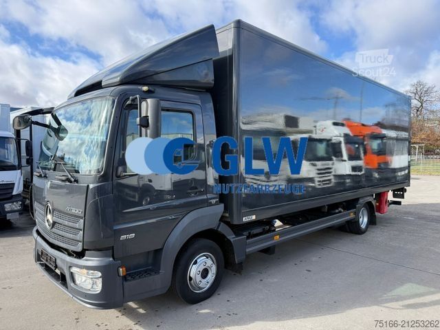 Transporter mit Koffer MERCEDES-BENZ ATEGO 818 L Koffer 7,2 m LBW 1 TO.*SEITENTÜR