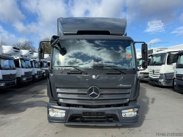 Transporter mit Koffer MERCEDES-BENZ ATEGO 818 L Koffer 7,2 m LBW 1 TO.*SEITENTÜR