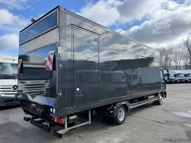 Transporter mit Koffer MERCEDES-BENZ ATEGO 818 L Koffer 7,2 m LBW 1 TO.*SEITENTÜR
