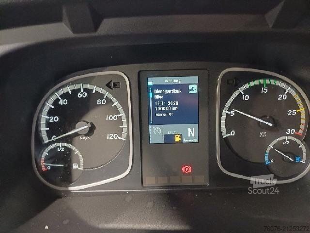 Фургон (вантажний автомобіль) MERCEDES-BENZ MB 1224 L Koffer 7.2m LBW  Klima 2x AHK Kamera