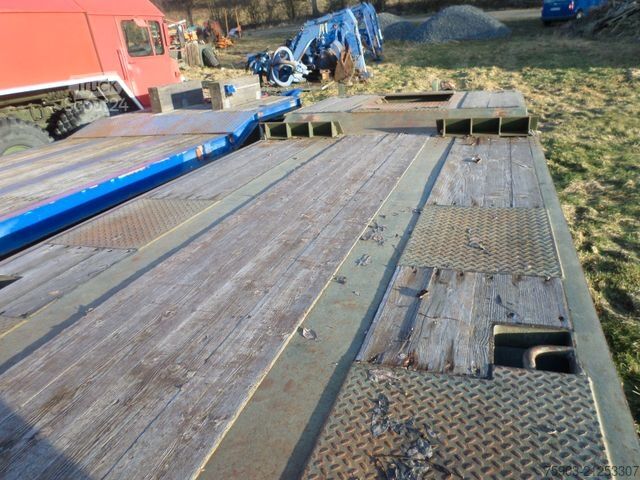Low loader trailer KÄSSBOHRER 3 Achs Kässbohrer Tieflader  16 to Nutzlast