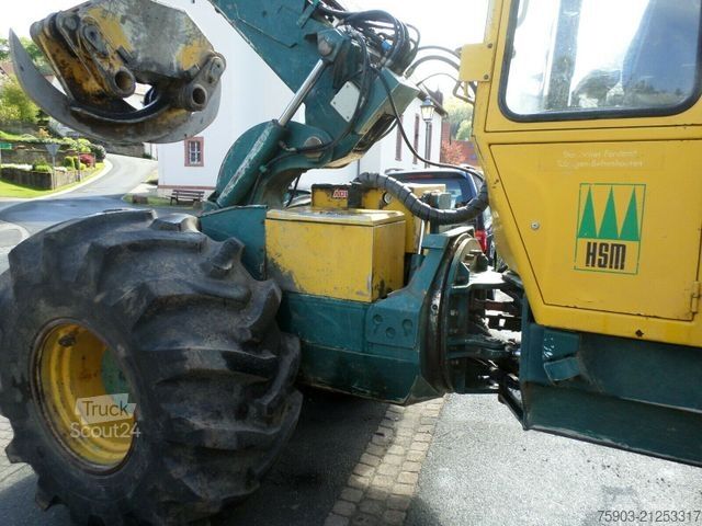 Forstfahrzeuge HSM 904 Forstmaschine Skidder mit Kran 8To Winde