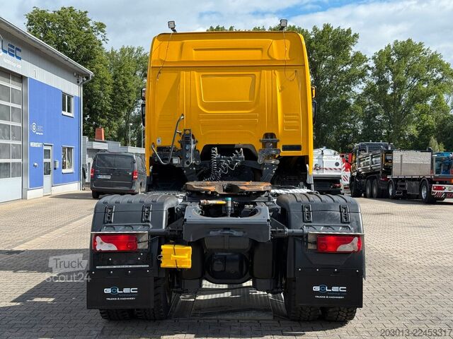 Standard trekkvogn SCANIA G450 XT 4x4 Euro 6 SZM Kipphydraulik Blatt /Luft
