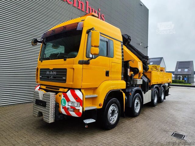 Darus teherautó Palfinger PK 85002 Jip Winch MAN TGA 35.480 8x4