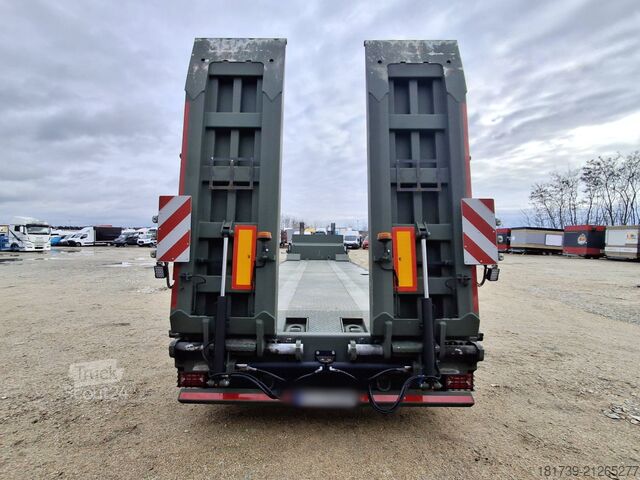 Semirimorchio pianale allungabile LANGENDORF SATU 60/85 low-bed extendable semi-trail