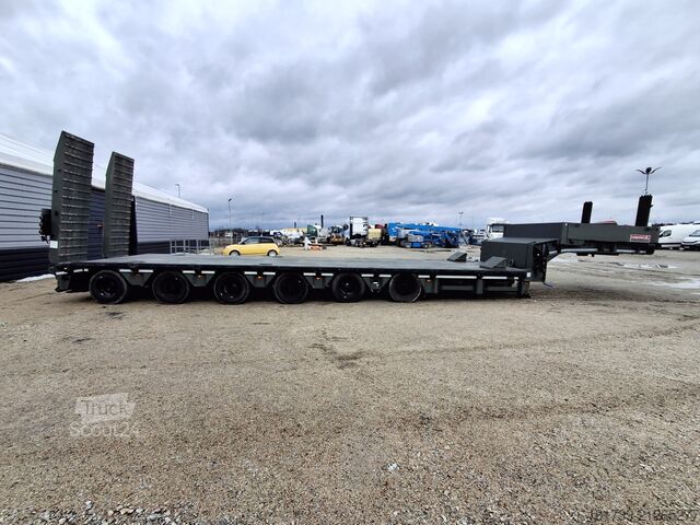 Semirimorchio pianale allungabile LANGENDORF SATU 60/85 low-bed extendable semi-trail