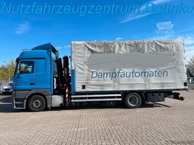 Kravas automašīnai uzstādīts celtnis MERCEDES-BENZ Actros 1832 LL/MP3/Atlas 126.3 Funk/AC/Retarder