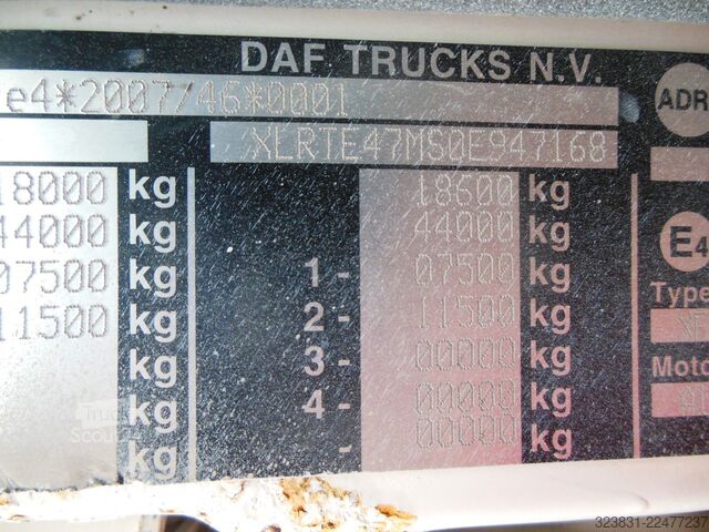 Trattore stradale volumetrico DAF XF 105.460 SC, LOWDECK, EURO 5 EEV