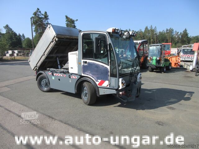 Cestna čistilnica Boschung Pony P4 T Allrad 4x4 Kipper kommunal