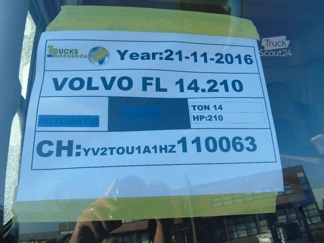 Chladírenská/mrazírenská přeprava Volvo FL 14.210 + ATP/FRC + CARRIER + LIFT + EURO 6