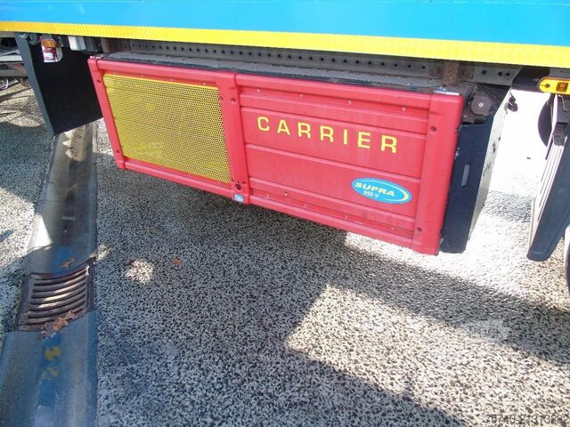 Kølet/frosset transport Schmitz Cargobull 2 AXLE + CARRIER + DHOLLANDIA LOADLIFT