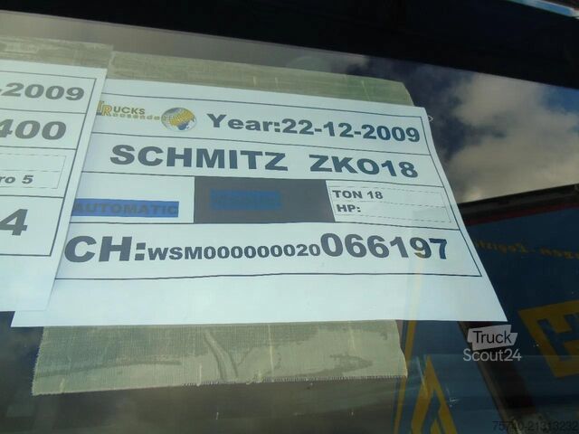 Kølet/frosset transport Schmitz Cargobull 2 AXLE + CARRIER + DHOLLANDIA LOADLIFT