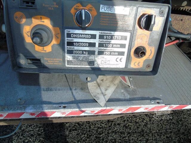 Kølet/frosset transport Schmitz Cargobull 2 AXLE + CARRIER + DHOLLANDIA LOADLIFT