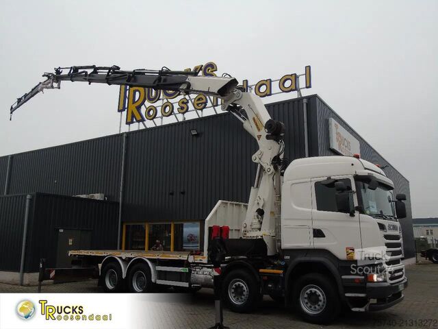 Dépanneuse Scania R 520 V8 + PALFINGE 72002 6X + JIB 4X + WINCH +...