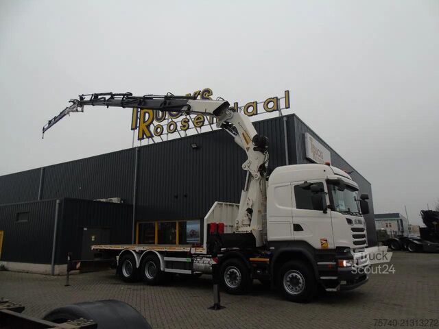Dépanneuse Scania R 520 V8 + PALFINGE 72002 6X + JIB 4X + WINCH +...