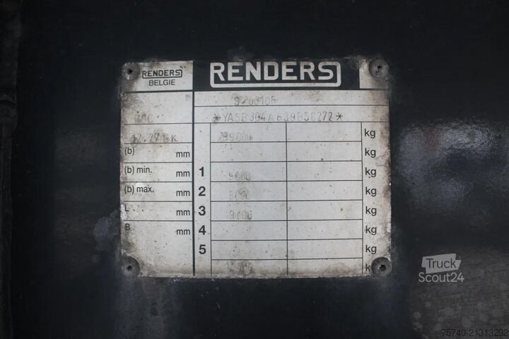 Transporte refrigerado/congelado Renders MEAT 3x BPW + CARRIER