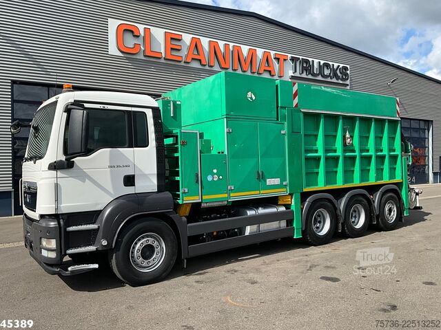  Man TGS 35.540 8x4 MTS Saugbagger
