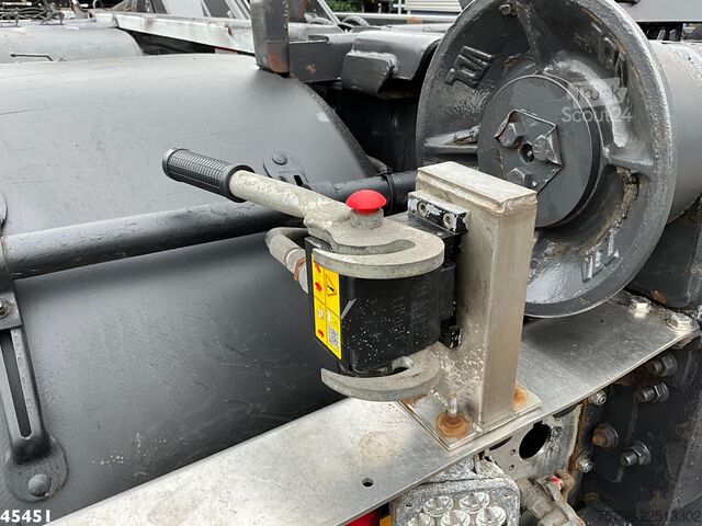 Sistema a braccio con gancio Scania P 410 8x4 Euro 6 Palfinger 14 Tonmeter Z-kraan