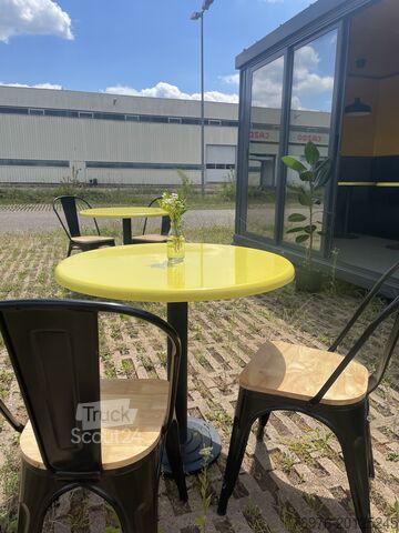 Magasin Mobile Other Container mit Sitzmöglichkeiten