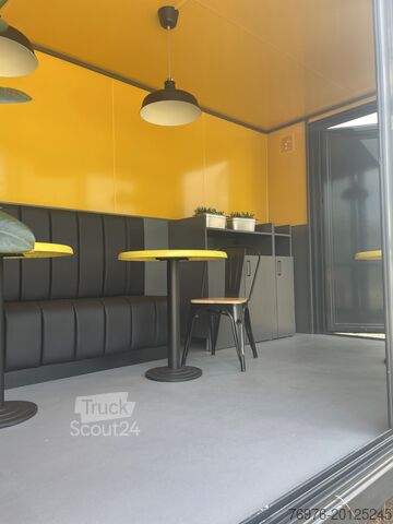 Magasin Mobile Other Container mit Sitzmöglichkeiten