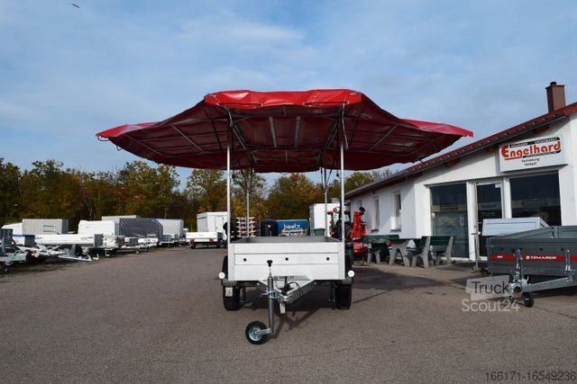 Árusító utánfutó  Marktanhänger HANDY 3 Verkaufsanhänger