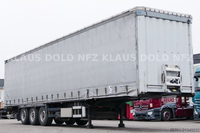 Semi-reboque aberto com lona KRONE SD Pritsche Plane Liftachse Edscha
