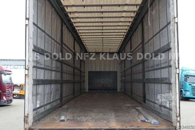 Semi-reboque aberto com lona KRONE SD Pritsche Plane Liftachse Edscha