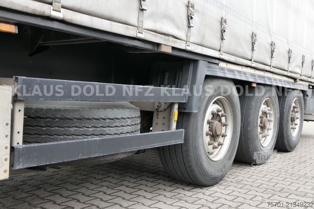 Semi-reboque aberto com lona KRONE SD Pritsche Plane Liftachse Edscha