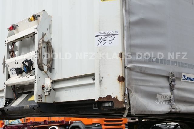 Semi-remorque bâchée KRONE SD Pritsche Plane Liftachse Edscha