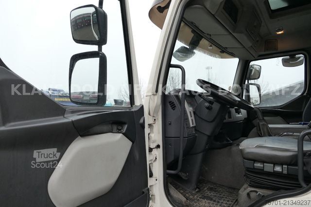 Camião plataforma com lona VOLVO FE 300 Koffer XL-Tank LBW Euro 5