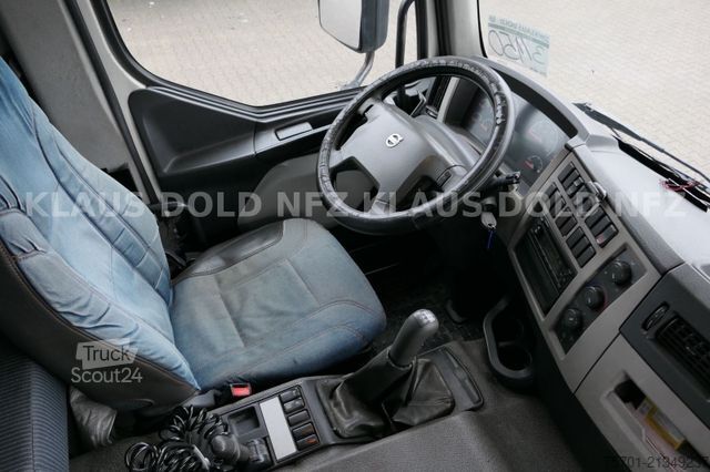 Camião plataforma com lona VOLVO FE 300 Koffer XL-Tank LBW Euro 5