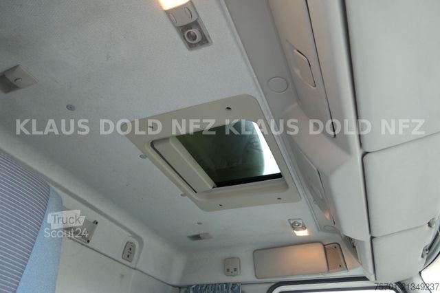 Camião plataforma com lona VOLVO FE 300 Koffer XL-Tank LBW Euro 5