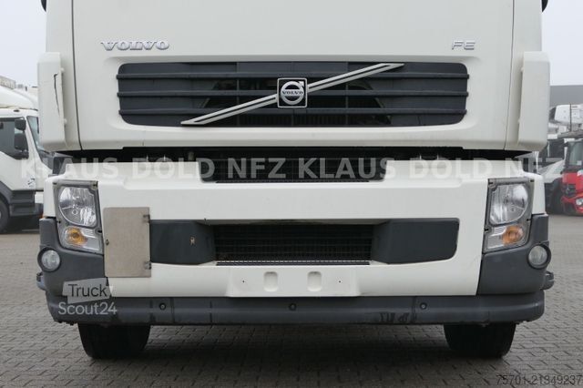 Camião plataforma com lona VOLVO FE 300 Koffer XL-Tank LBW Euro 5