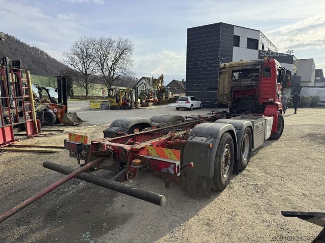 Tovornjakovo podvozje MAN TGS 26.440 Brandschaden
