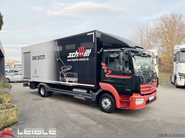 Vrachtwagen met bakwagen MERCEDES-BENZ Atego 1018*Koffer*Rolltor*Rolltor seitlich*Klima