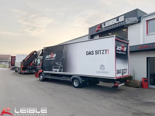 Vrachtwagen met bakwagen MERCEDES-BENZ Atego 1018*Koffer*Rolltor*Rolltor seitlich*Klima